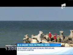 Un turist a murit la Eforie Nord, după ce s-a aruncat în valuri ca să-și salveze fiica de la înec