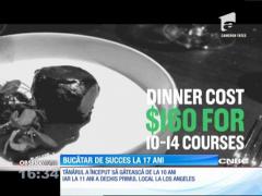 Bucătar de succes la 17 ani