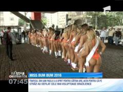 Braziliencele cu forme voluptoase participă la Miss Bum Bum 2016