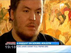 Silviu Ciocanelli, unul dintre răniţii din Colectiv, a revenit acasă, după zece luni de chin