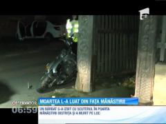 Un bărbat s-a stins la poarta unei mănăstiri din Neamţ