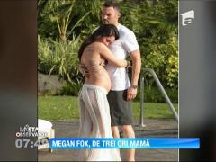 Megan Fox a devenit mamă pentru a treia oară