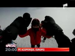 SPECIAL! La doar 12 ani a reuşit ascensiunea celui mai înal vârf din Europa
