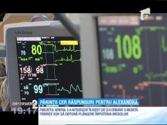 Părinţii cer răspunsuri după moartea Alexandrei, fetiţa care s-a stins după ce a făcut turul spitalelor