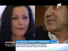 Ilie Năstase şi Brigitte Sfăt vor divorţa, după nici trei ani de căsnicie