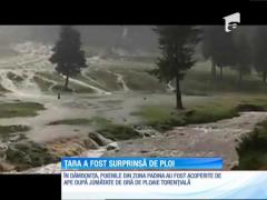 Cod galben de ploi şi vijelii, în Bucureşti şi 15 judeţe din ţară