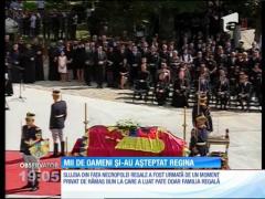 Funeralii Reginei Ana. Ultima slujbă dinaintea momentului de rămas-bun