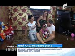 Din dragoste se nasc miracole. Două surori sunt mamele unei singure fetiţe