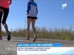 Gabi Szabo, lecția unei campioane. Cum se alergă corect