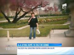 Profesoara lovită de crengile unui copac în timp ce făcea sport în parc a murit