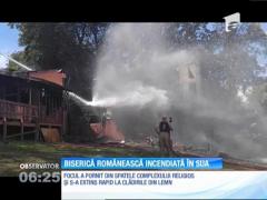 Biserică românească incendiată în Statele Unite