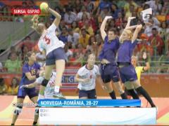 Echipa română de handbal a ieșit din cursa pentru o medalie olimpică