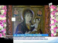 Zeci de mii de pelerini s-au strâns la Mănăstirea Nicula