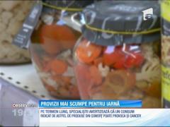 Provizii mai scumpe pentru iarnă