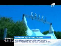 Mai mulţi români, angajaţi ai unui circ italian, acuzați de crimă