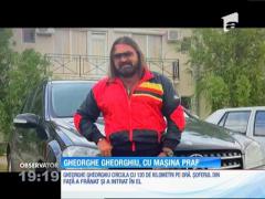 Artistul Gheorghe Gheorghiu şi-a făcut praf maşina de câteva zeci de mii de euro