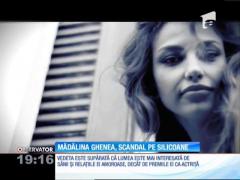 Mădălina Ghenea, scandal pe silicoane