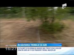 Vânătorii de comori au început săpăturile în căutarea trenului cu aur