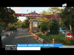 Închisorile din Turcia, neîncăpătoare după puci