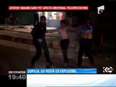 Un copil de 12 ani a fost capturat de poliţişti în Irak, în timp ce voia să-şi detoneze o vestă cu explozibil