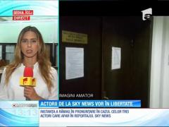 Actorii din reportajul realizat de Sky News vor în libertate