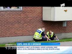 Un copil de opt ani, de naţionalitate britanică, a murit după ce în sufrageria casei unde dormea a fost aruncată o grenadă