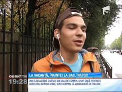 Bacalaureat 2016, sesiunea de toamnă. Restanțier: ”A fost foarte ușor. Am dormit!”