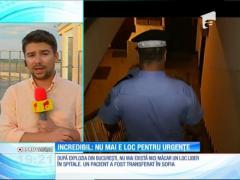 Situaţie incredibilă după explozia din Bucureşti. Spitalele nu mai au absolut niciun loc liber