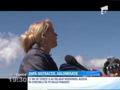 Aglomerație la munte în ultimul weekend de vară