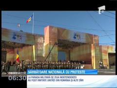 Proteste la Chişinău, în ziua celebrării a 25 de ani de la obţinerea independenţei de către Republica