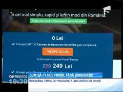 Cum să-ți faci firmă, fără birocrație, în cinci minute
