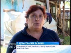 După cutremurul din Italia, așteptată acasă, în sicriu