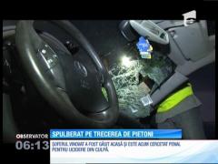 Un bâtrân din Târgovişte a fost spulberat pe trecerea de pietoni