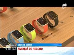 Amendă de 13 miliarde de euro pentru gigantul american Apple