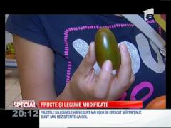 Special! Fructe si legume modificate în laborator