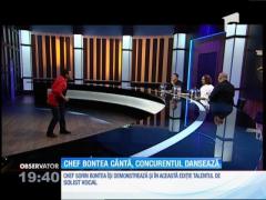 La Chefi la Cuţite, chef Sorin Bontea cântă, iar concurenţii dansează