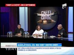 Cătălin Scărlătescu, cel mai iubit dintre chefi