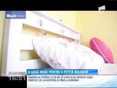 O casă nouă pentru o fetiță bolnavă