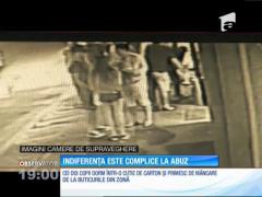 Doi copii din Timișoara trăiesc de luni bune pe stradă, chiar lângă o secție de poliție