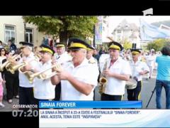 Petrecere mare în Sinaia! A început festivalul Sinaia Forever