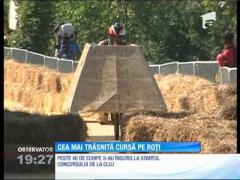 Cea mai trăsnită cursă nemotorizată pe roţi