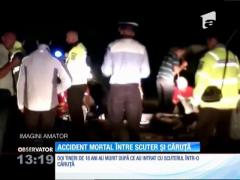 O plimbare cu scuterul a ucis doi tineri din Maramureş