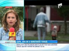 Copil de opt ani, mutilat de soluția împotriva oamenilor fără adăpost. Reporterii Observator au verificat cât de periculoasă e substanţa