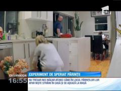 Experiment de speriat părinţii. Cât timp le ia copiilor să realizeze că părinţii nu mai sunt în casă şi că în locul lor sunt nişte străini?