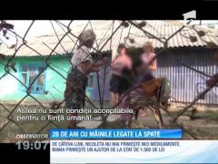 Tânără din Iaşi este ţinută cu mâinile legate la spate de 28 de ani