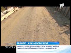 O comună dâmboviţeană, la un pas de faliment