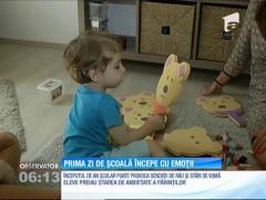 Prima zi de şcoală începe cu emoţii