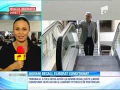 Giovani Becali va părăsi penitenciarul