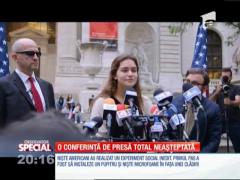 Special! Conferinţă de presă total neaşteptată, în America
