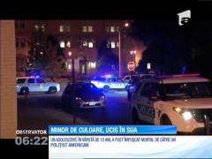 Un poliţist a împuşcat mortal un copil de culoare, suspect de un jaf, în statul american Ohio